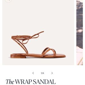 Margaux the wrap sandal size 38